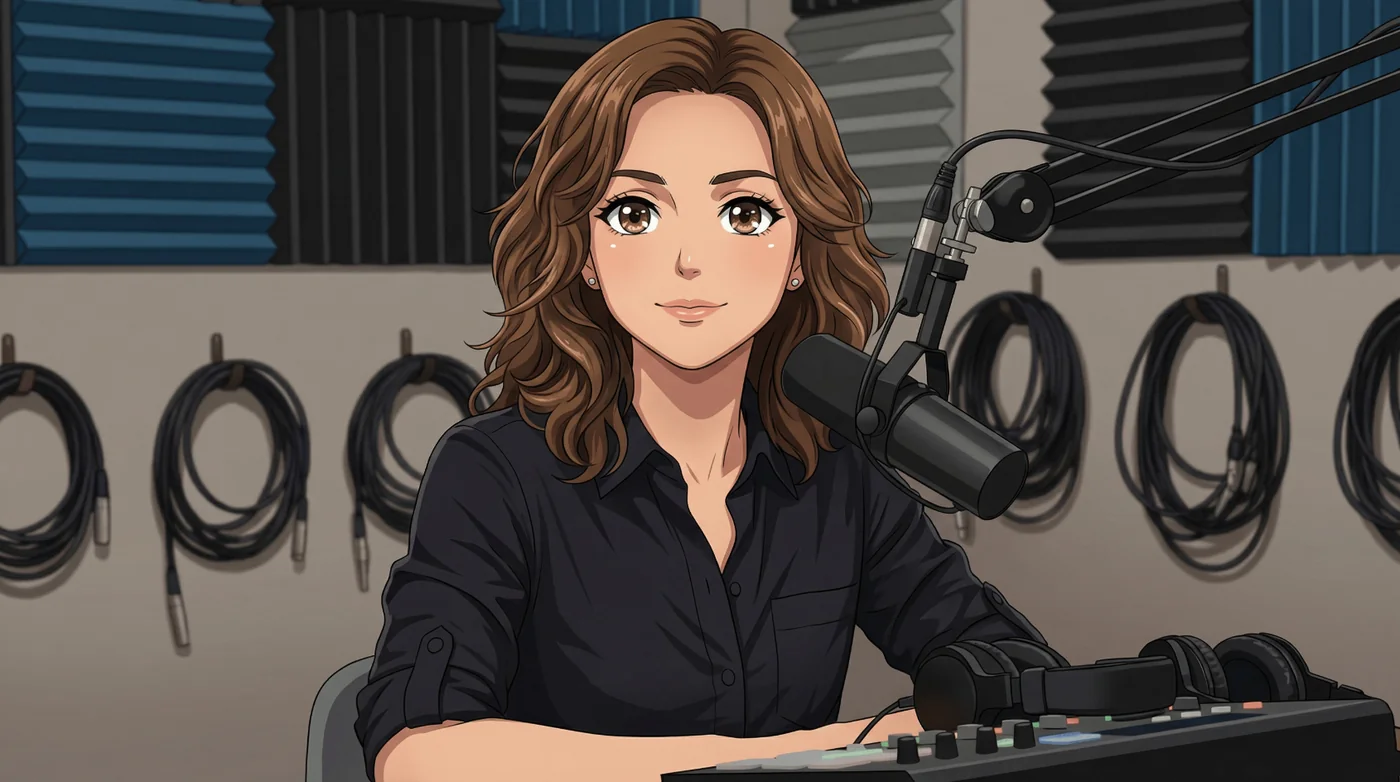 Stylised AI avatar presenting a commodities update